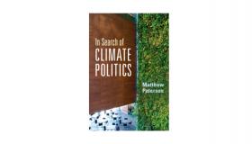 In search of climate politics book jacket