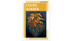 Front cover of the book fixing gender against a white background