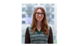 Beccie White stood by a window