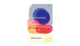 Book jacket for The Making of International Status