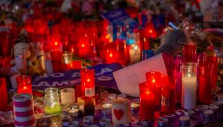 Terrorism memorial in Barcelona