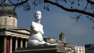 Alison Lapper statue in Trafalgar Square
