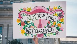 Protest for reproductive rights in Washington USA, 2021