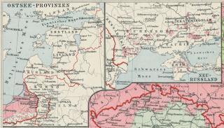 A map of Germany's previous colonies from the Pan-German Atlas, Justus Perthes press, 1900