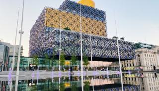 A photo of the library in Centenary Square, Birmingham