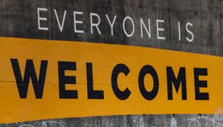 Everyone is Welcome Sign