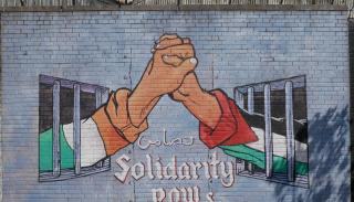 The so-called peace walls in Belfast