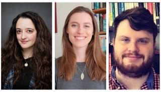 Headshots of  Dr. Hillary Briffa, Dr. Maísa Edwards, and Dr. Robert Ralston.