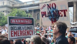 climate change protest