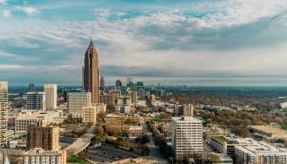 Downtown Atlanta skyline in the daytime