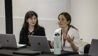 Two woman panellists at BISA 2026