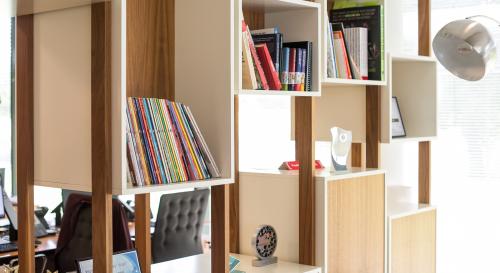 Bookshelves and awards