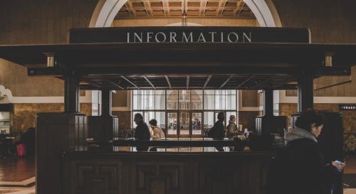 Information desk