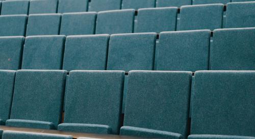 Lecture hall seats