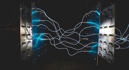 Energy going between two walls