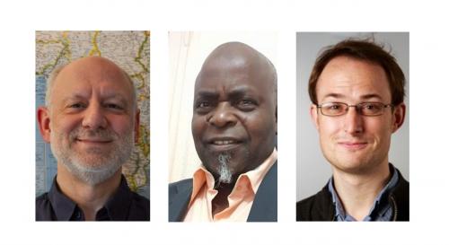 Kurt Mills, Mojeed Alabi and Peter Brett