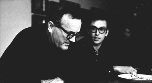 C. Wright Mills after eating with Saul Landau