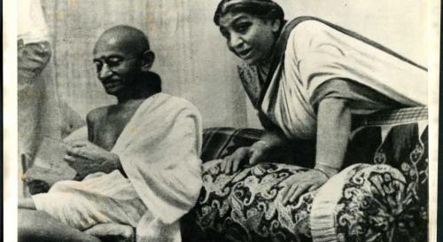 Naidu and Gandhi