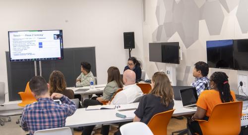 Participants at a workshop