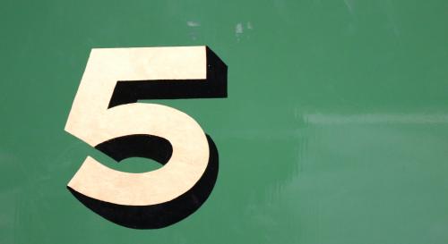 The number five