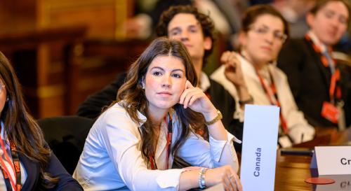 student at model nato