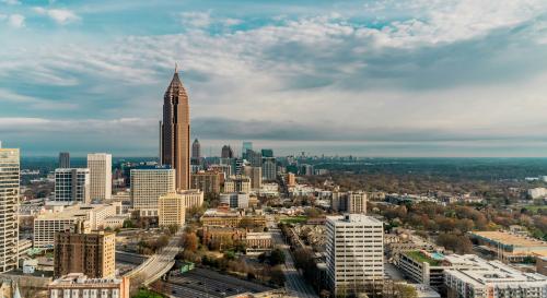Downtown Atlanta skyline in the daytime
